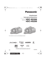 Panasonic HDCSD200 Kasutusjuhend
