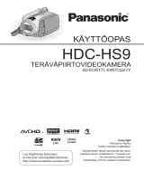 Panasonic HDCHS9 Kasutusjuhend