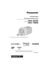 Panasonic HDCTM40EC Kasutusjuhend
