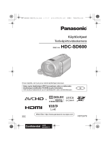 Panasonic HDCSD600EC Kasutusjuhend
