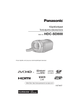 Panasonic HDCSD800EC Kasutusjuhend