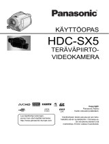 Panasonic HDCSX5 Kasutusjuhend