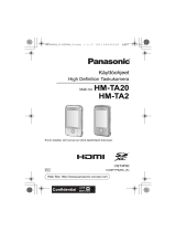 Panasonic HMTA2EC Kasutusjuhend