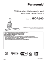 Panasonic HXA500 Kasutusjuhend