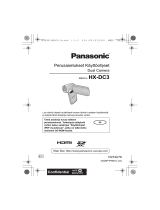 Panasonic HXDC3EC Kasutusjuhend