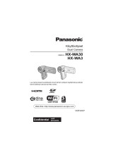 Panasonic HXWA30EC Kasutusjuhend
