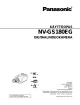 Panasonic NVGS180EG Kasutusjuhend