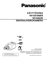 Panasonic NVGS230E Kasutusjuhend