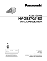 Panasonic NVGS37E Omaniku manuaal