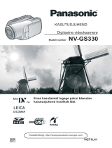 Panasonic NVGS330 Kasutusjuhend