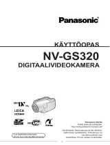 Panasonic NVGS320 Kasutusjuhend