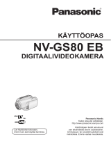 Panasonic NVGS80E Kasutusjuhend