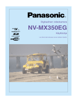 Panasonic NVMX350 Kasutusjuhend