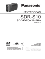 Panasonic SDRS10 Kasutusjuhend