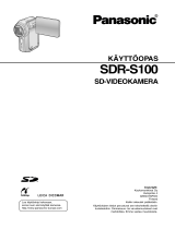 Panasonic SDRS100EG Kasutusjuhend