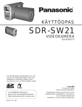 Panasonic SDRSW21 Kasutusjuhend