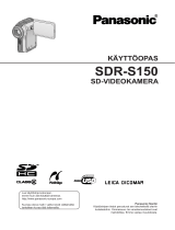 Panasonic SDRS150 Kasutusjuhend