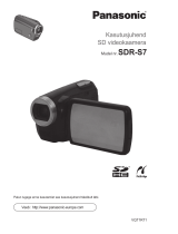 Panasonic SDRS7 Kasutusjuhend