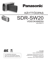 Panasonic SDRSW20 Kasutusjuhend