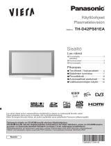 Panasonic THD42PS81EA Lühike juhend
