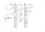 Panasonic RPHTX80B Kasutusjuhend