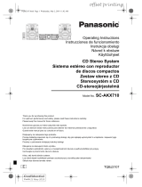 Panasonic SCAKX710E Kasutusjuhend