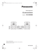 Panasonic SCAKX660 Kasutusjuhend