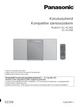 Panasonic SCHC402 Kasutusjuhend