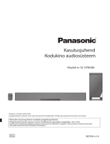 Panasonic SCHTB580EE Kasutusjuhend