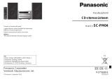 Panasonic SCPM04 Kasutusjuhend