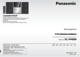 Panasonic SCPM200 Kasutusjuhend