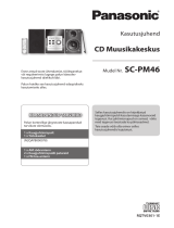 Panasonic SCPM46 Kasutusjuhend