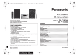 Panasonic SCPMX100B Kasutusjuhend