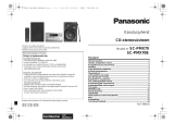 Panasonic SCPMX70BEG Kasutusjuhend