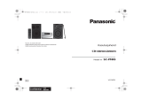 Panasonic SCPMX9 Kasutusjuhend