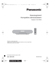 Panasonic SCRS52 Kasutusjuhend