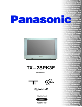 Panasonic TX28PK3F Kasutusjuhend