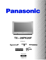 Panasonic TX28PK20F Kasutusjuhend