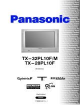 Panasonic TX32PL10FM Kasutusjuhend