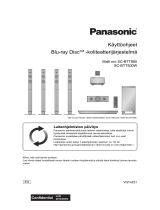 Panasonic SCBTT500WEG Kasutusjuhend