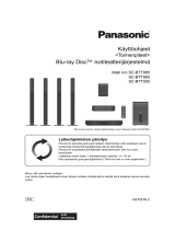 Panasonic SC-BTT885 Omaniku manuaal
