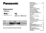 Panasonic NVSV121EG Kasutusjuhend