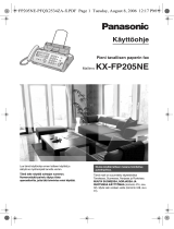 Panasonic KXFP205NE Kasutusjuhend