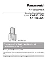 Panasonic KXPRS110G Kasutusjuhend