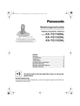 Panasonic KX-TG1100 Omaniku manuaal