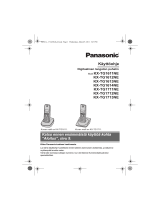 Panasonic KXTG1611NE Kasutusjuhend