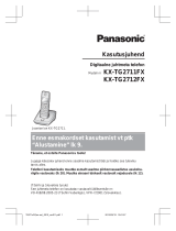 Panasonic KXTG2711FX Kasutusjuhend