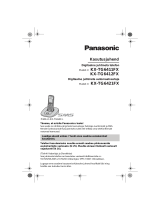 Panasonic KXTG6412FX Kasutusjuhend