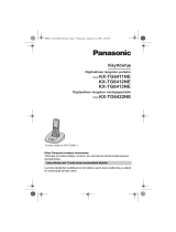 Panasonic KXTG6413NE Kasutusjuhend