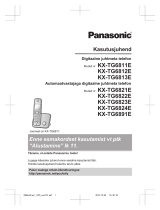 Panasonic KXTG6812E Kasutusjuhend